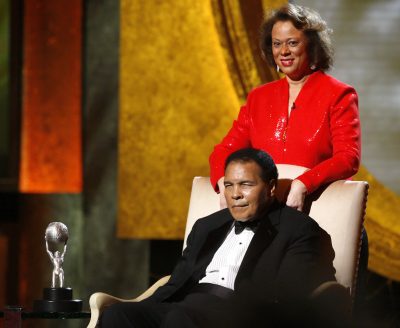 Muhammad Ali and Yolanda Williams