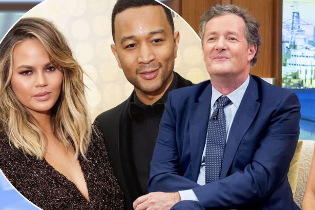 Piers and Chrissy with John