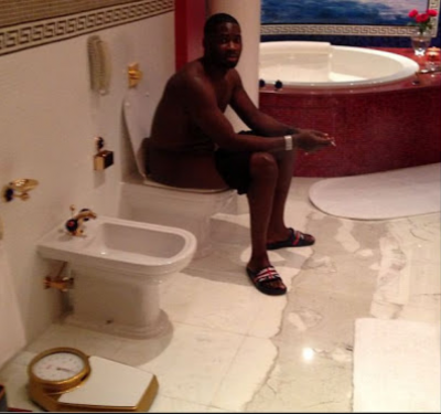 Tiwa Savage's hubby, Teebillz in February 2013.