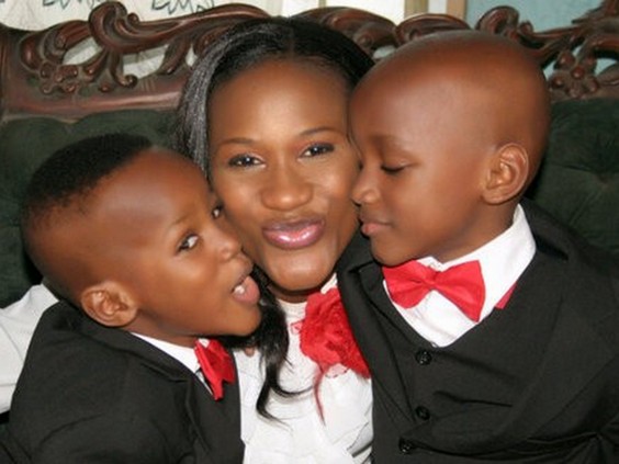Sumbo and her kids for 2face