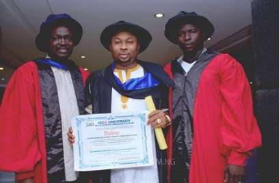 Churchill gets honorary degree in Rep of Benin