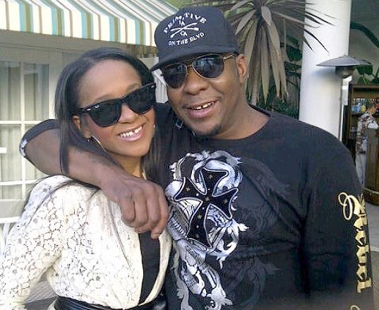 Bobbi Kristina and dad, Bobby Brown