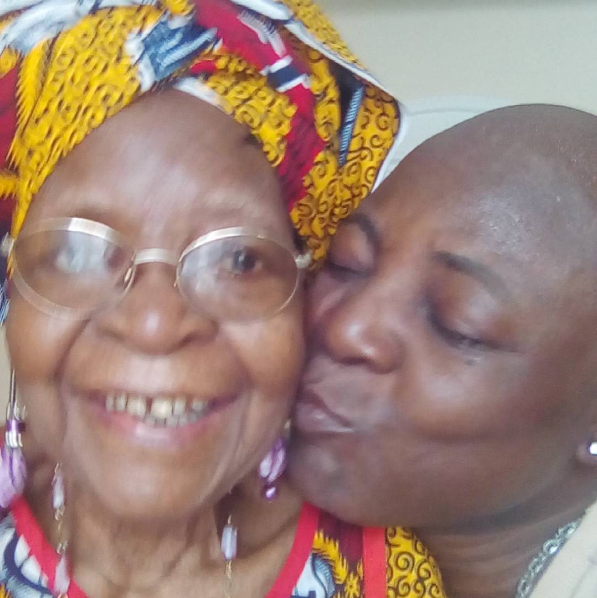 Charly Boy pecks mum