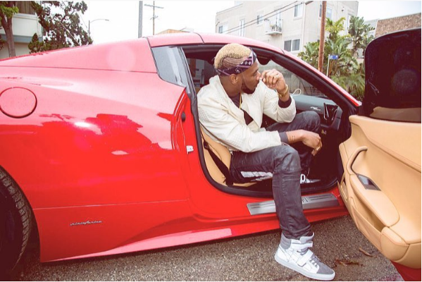 D'Prince looking flamboyant