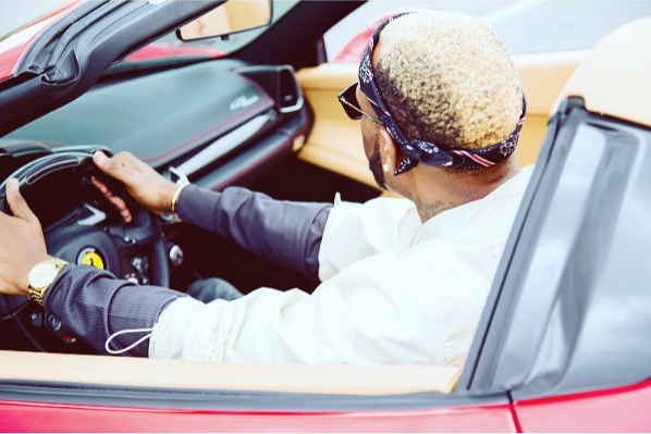 D'Prince with bleached hair