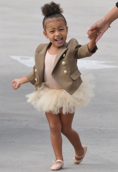 North West is three today photo: splashnews