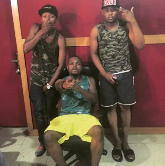 When Olamide unveiled Xino and Chinko Ekun in January 2015.