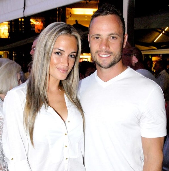 Oscar Pistorius and Reeva Steenkamp in 2012