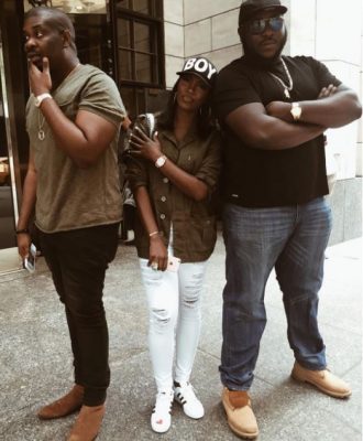 Don Jazzy, Tiwa Savage and Dj Big N