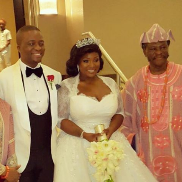 Toolz, Tunde and her father-in-law