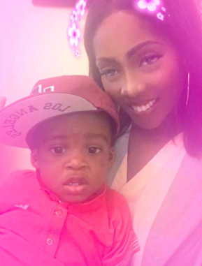 Another adorable snap with baby Jamal