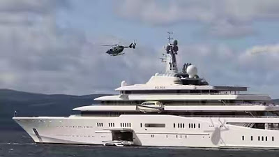 One of Abramovich's many yachts