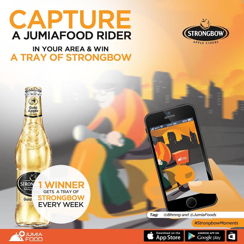 Strongbow and Jumia Food partnership