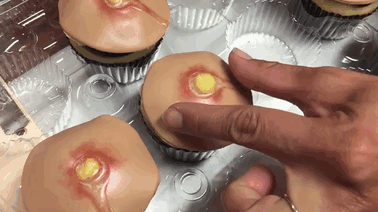 pimple cupcakes gif