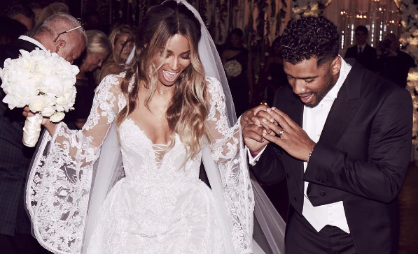 After marriage, it's bedroom duties next for Ciara and Russell Wilson.