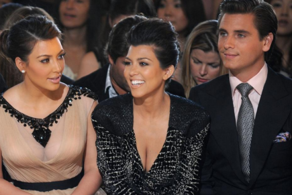 The culprits: Kim, Kourtney and Scott Dissick