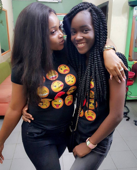 Michelle could comfortably walk in mother, Mercy's footsteps in the make-believe industry.