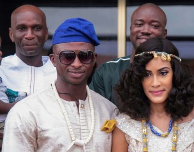 Official Photos from Actress Sonia Ibrahim and Collins Taabazuing Gorgeous Traditional Wedding 1