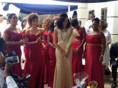 Official Photos from Actress Sonia Ibrahim and Collins Taabazuing Gorgeous Traditional Wedding 24