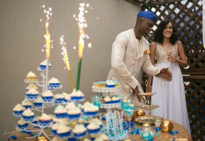 Official Photos from Actress Sonia Ibrahim and Collins Taabazuing Gorgeous Traditional Wedding 4