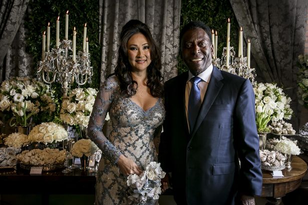 Pele and Wife, Marcia Cibele Aoki_ Thenetng