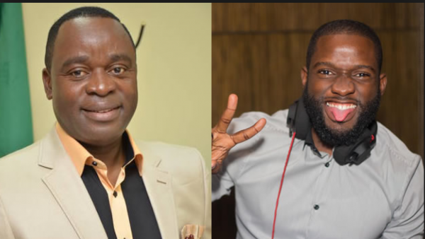 Levi Ajuonuma and his son, Dj Obi.