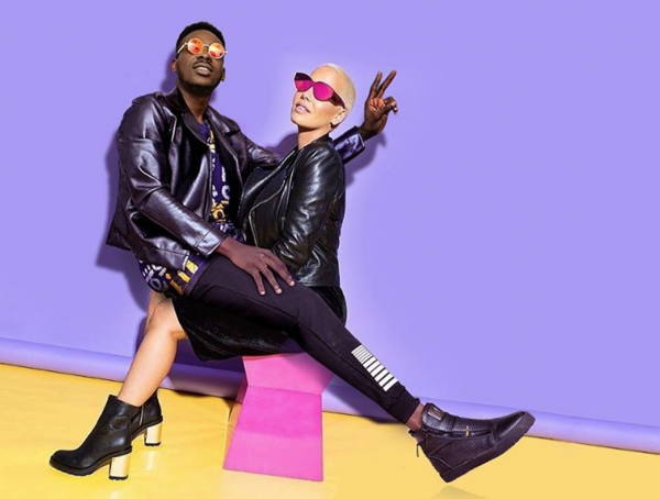 Adekunle Gold and Amber Rose