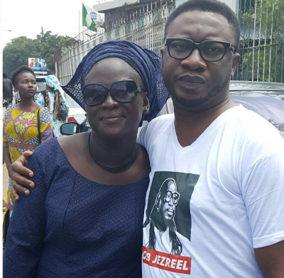 Emma Ugolee and OJB's first wife, mabel Okungbowa.