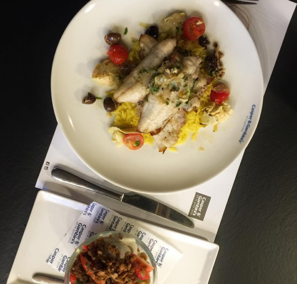 Noble's meal is what started it off