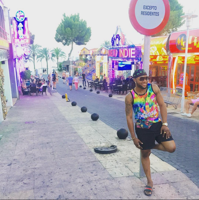 Yeah, we know he can't do without his shine shine colours