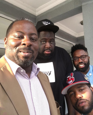 Rel Carter and Obi Asika at Eko Hotels, Lagos