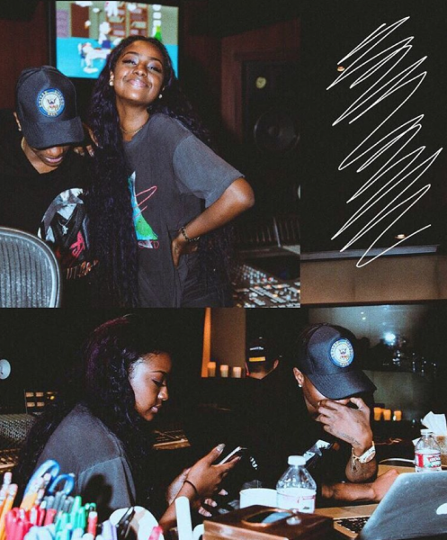 Wizkid and Justin Skye