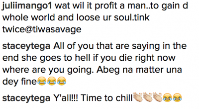 Tiwa Savage's Pyramid sign that's got everyone talking.