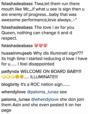 Tiwa Savage's Pyramid sign that's got everyone talking.
