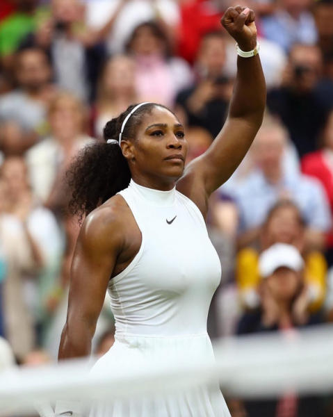 Champion! Serena Williams wins her 7th Wimbledon title.