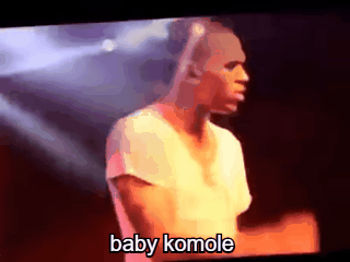 Chris Brown and Wizkd performing in Ghana in 2013