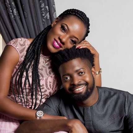 Basketmouth and wife, Elsie Okpocha