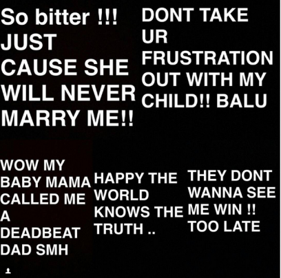 Davido and Sophia Momodu text rants