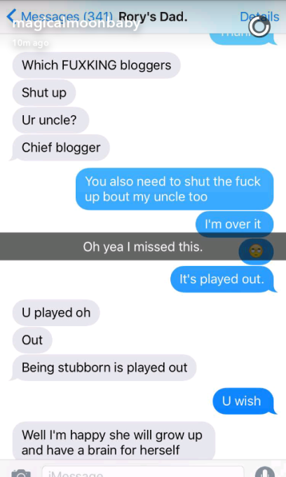 Davido and Sophia Momodu text rants