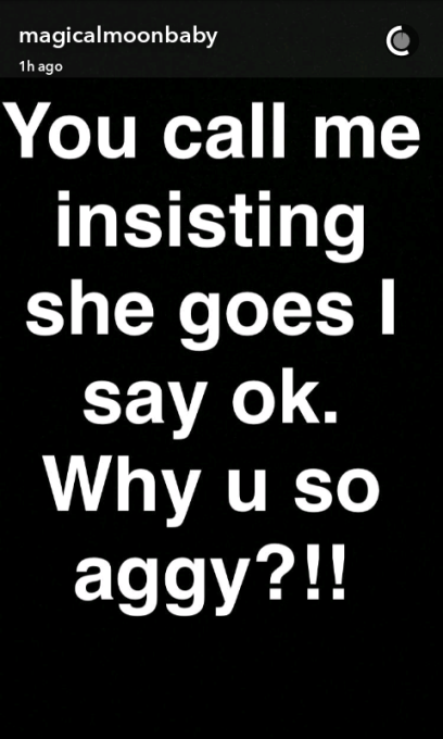 Davido and Sophia Momodu text rants