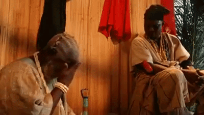 Peter Fatomilola's white beard is iconic in Nollywood