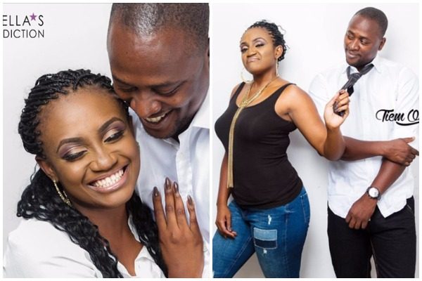 Omalicha and fiance, DJ X-EL