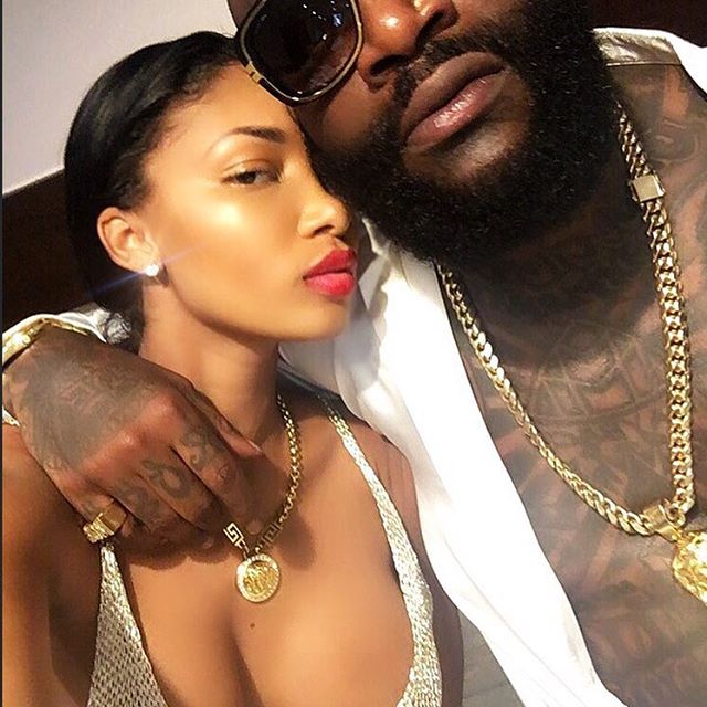 Rick Ross and girlfriend