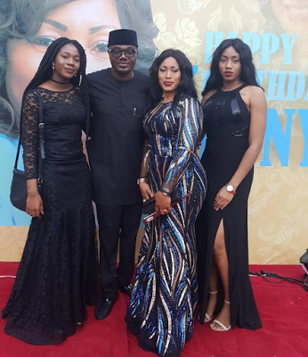 Jimmy Jatt, wife and daughters... Spot the celebrant