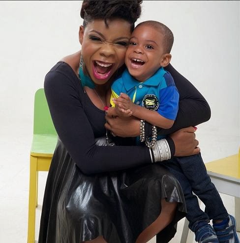 Kaffy and son, Sean