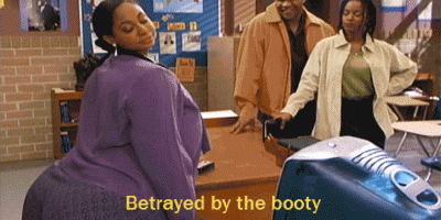 Betrayed by the booty