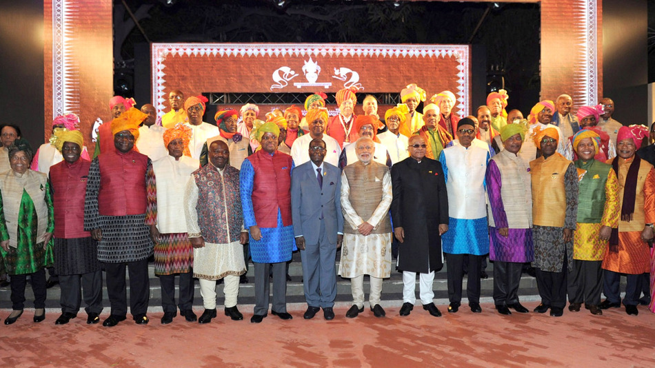 Spot Buhari! You can see he was the best dressed even with the outfit