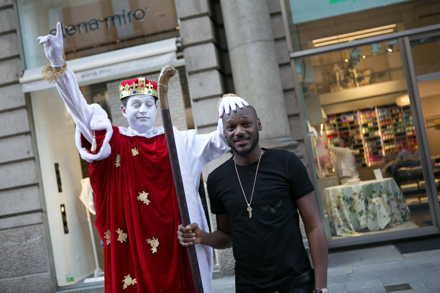 2face Idibia spotted in Milan