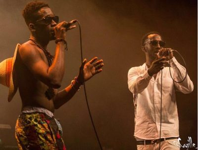 Eugy official and Mr Eazi