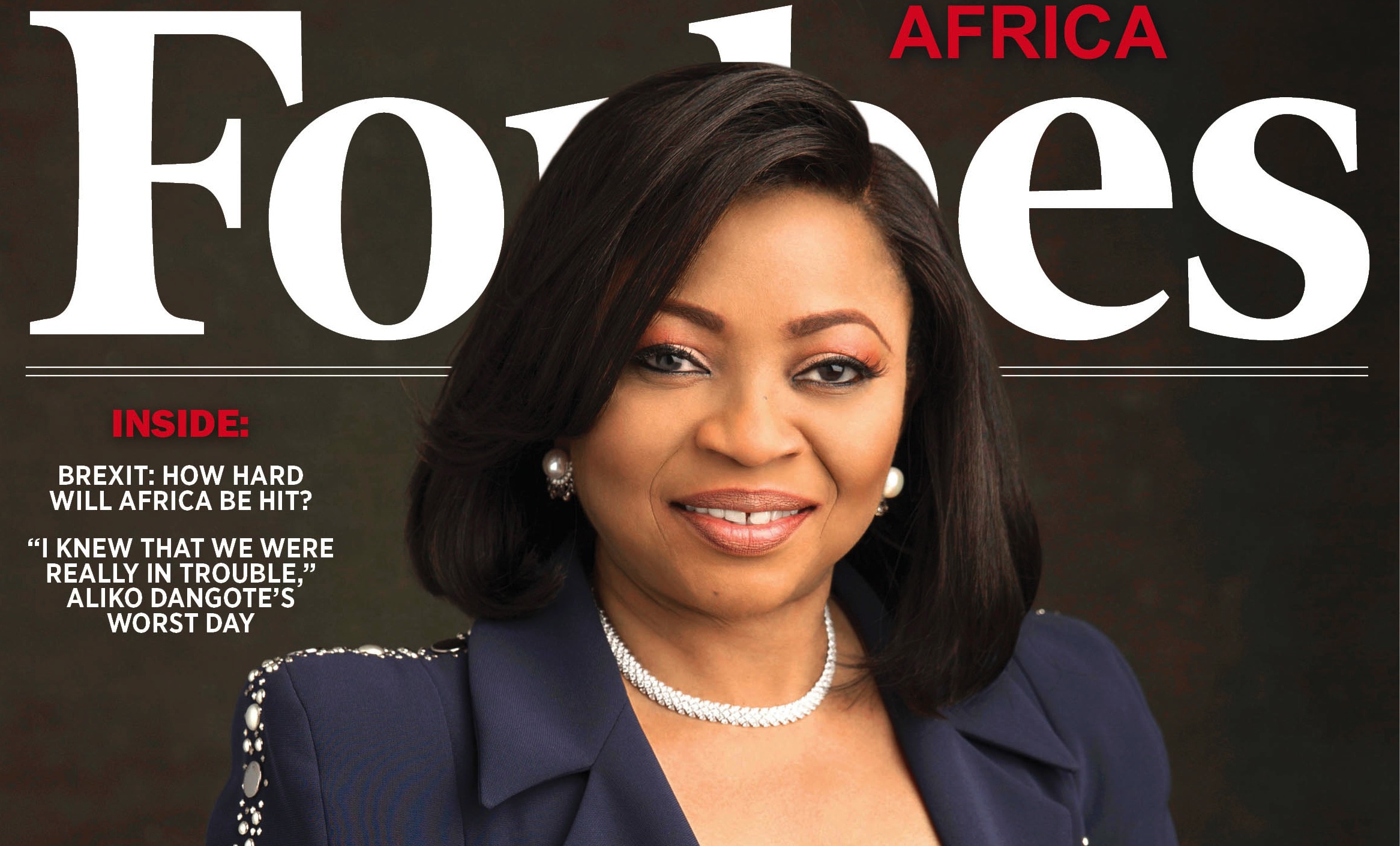 Africa's richest woman, Folorunsho Alakija covers Forbes Africa